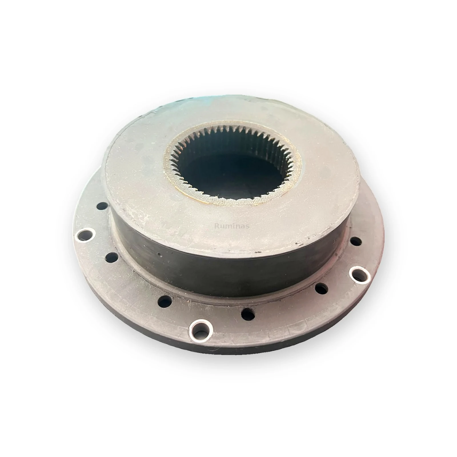 Cubo de Acoplamento Estriado para Compressor de Ar Atlas Copco – Flange com Furos — foto 2