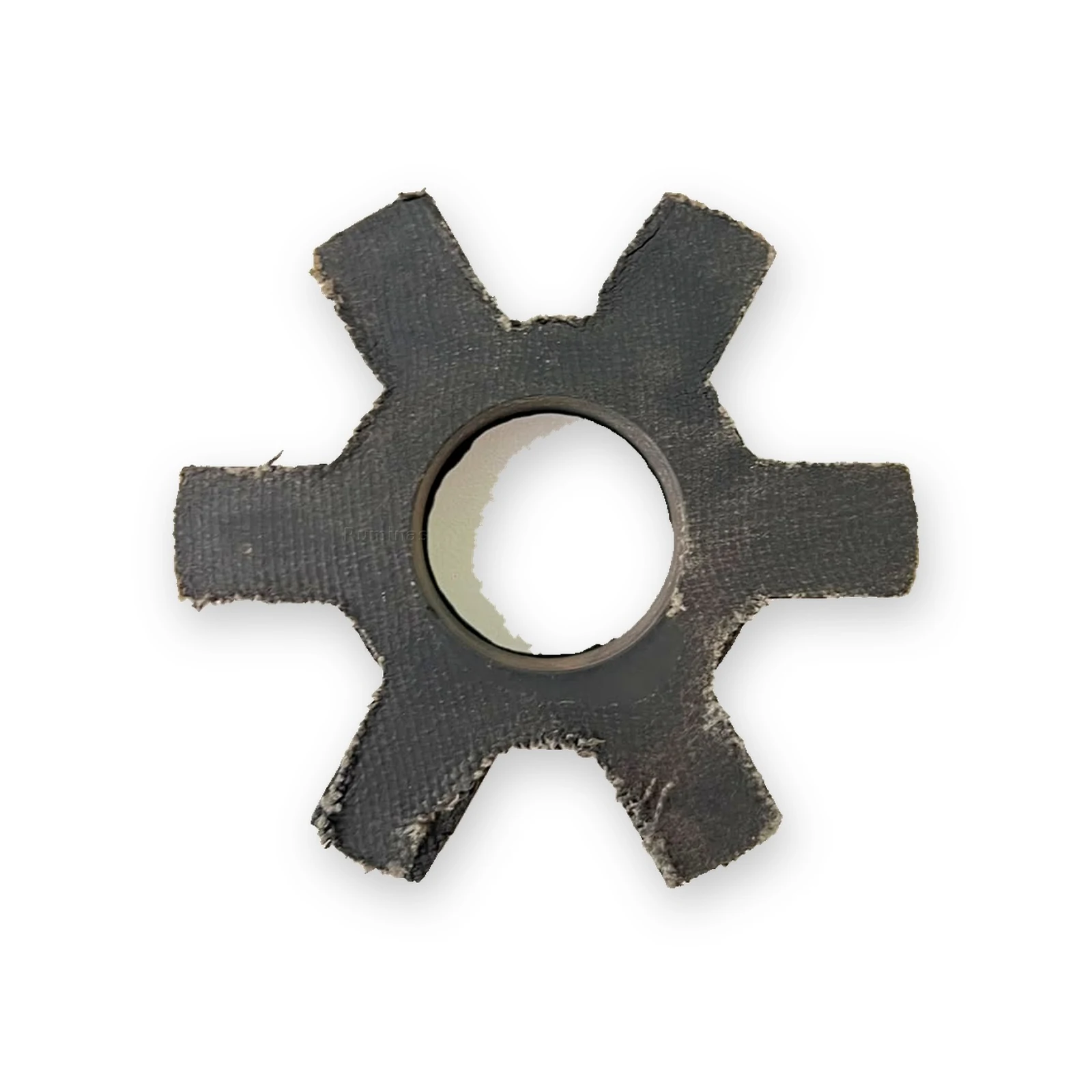 Estrela de Acoplamento em PU Preto – 6 Pontas