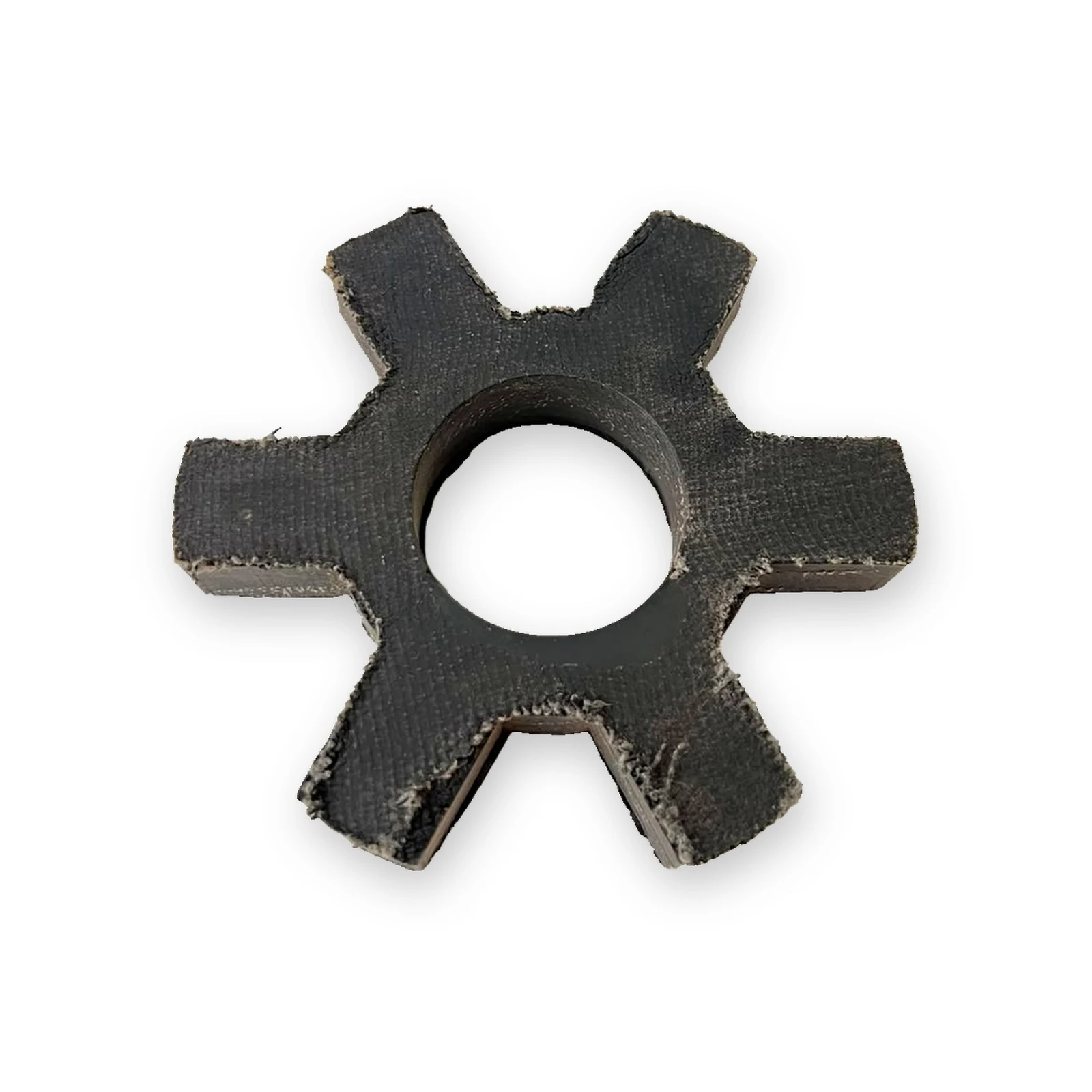 Estrela de Acoplamento em PU Preto – 6 Pontas — foto 2