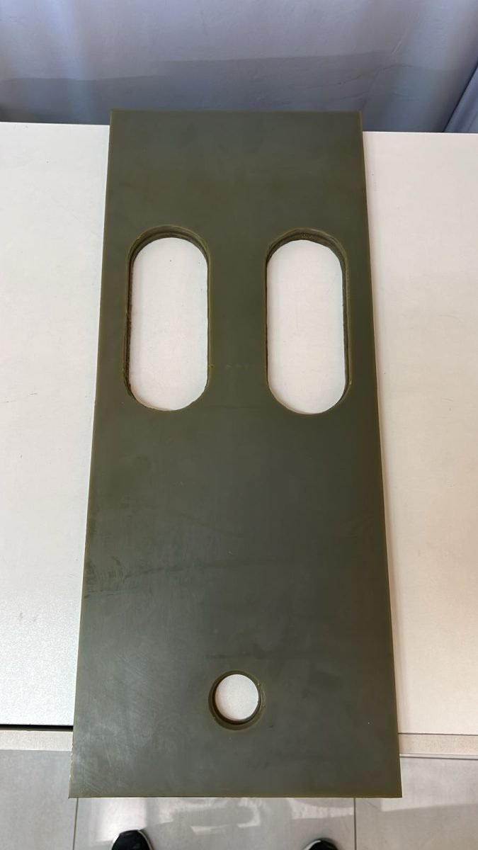 Placa de desgaste — Ramfos TF-25 / TF-30 — código 3